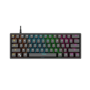 Bajeal G101 RGB Mechanical Gaming Keyboard 61 keys RED Switches, BLACK