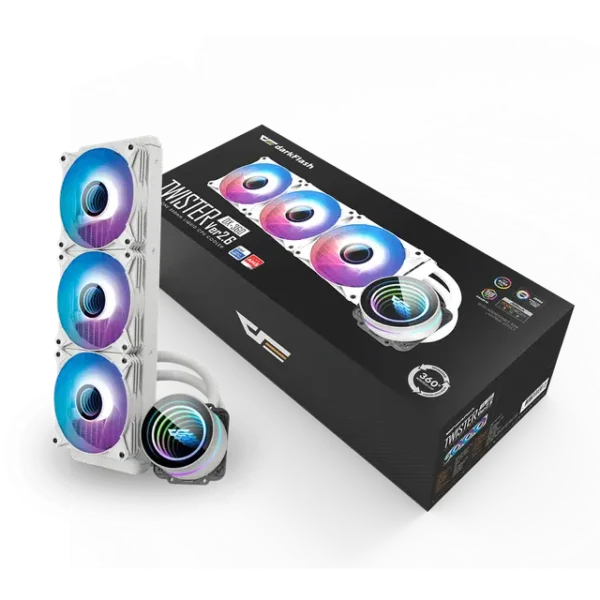 Darkflash Twister DX360 V2.6 Liquid CPU Cooler - WHITE (TAX FREE) - Image 5