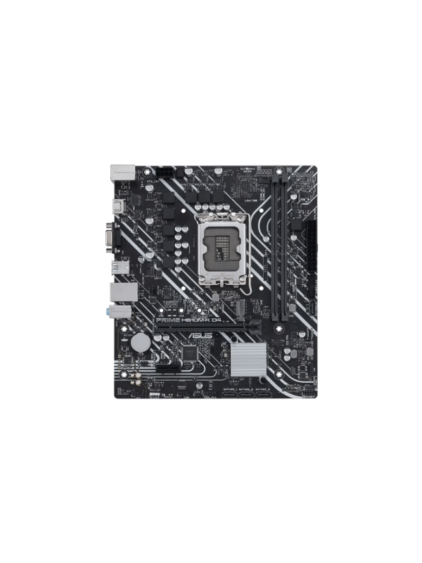 Asus Prime H610M-K D4 Mic ATX Motherboard, DDR4 Support, LGA 1700, PCIe 4.0