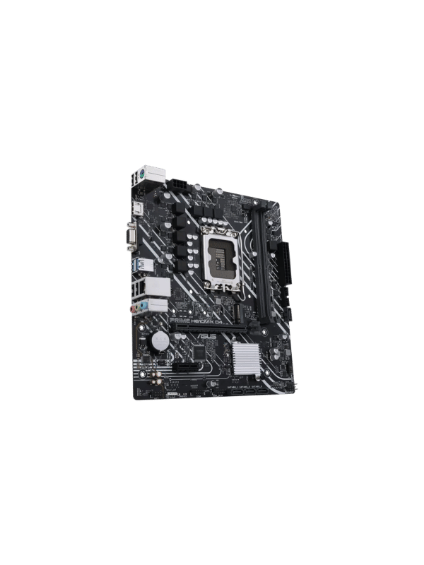 Asus Prime H610M-K D4 Mic ATX Motherboard, DDR4 Support, LGA 1700, PCIe 4.0