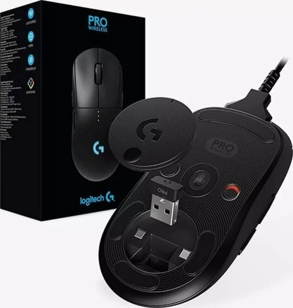 Logitech G Pro Wireless Gaming Mouse With Esports Grade Performance, Black - Image 3