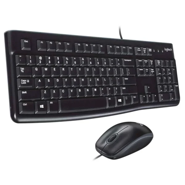 LOGITECH MK120 Corded Keyboard and Mouse Combo