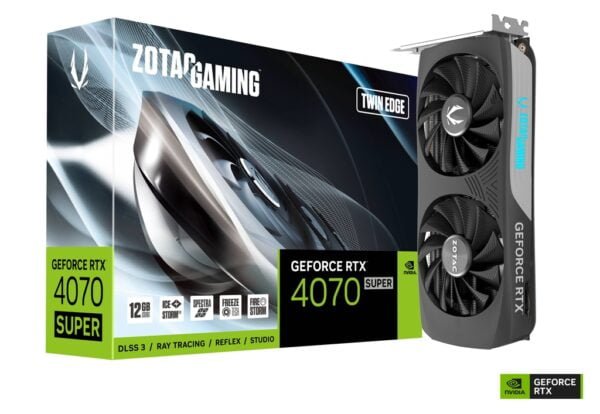 ZOTAC GAMING GeForce RTX 4070 SUPER Twin