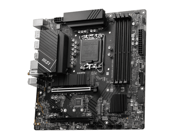 MSI PRO B760M-A WIFI DDR4 MOTHERBOARD - Image 3