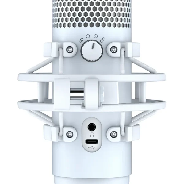 HYPERX QUADCAST S USB MICROPHONE WHITE - Image 6