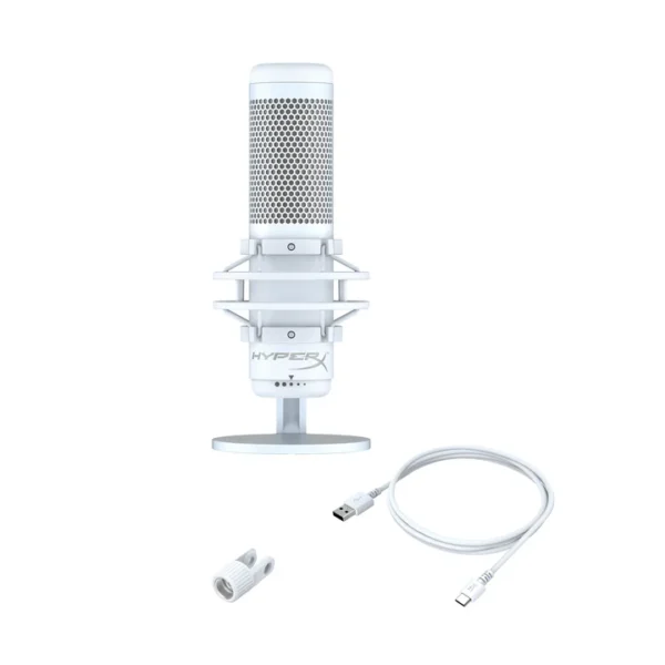 HYPERX QUADCAST S USB MICROPHONE WHITE - Image 7