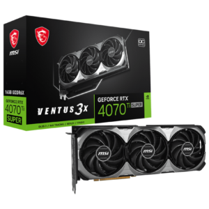 GeForce RTX™ 4070 Ti SUPER 16G VENTUS 3X OC