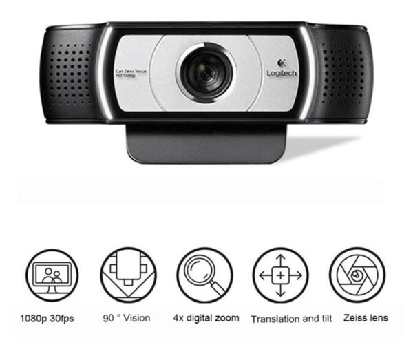 Logitech C930e BUSINESS WEBCAM 1080p with Wide Angle Lens960-001006 - Image 3
