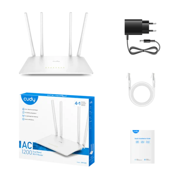 CUDY WR1200 AC1200 WIFI