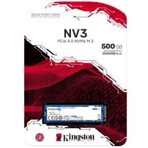 Kingston’s NV3 PCIe 4.0 NVMe SSD  500GB