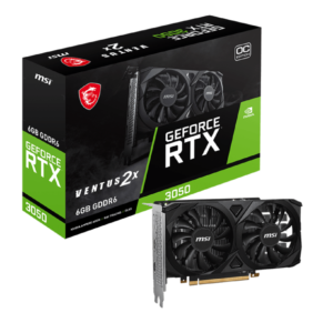 MSI GeForce RTX™ 3050 VENTUS 2X 6G OC