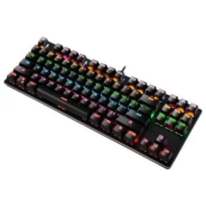 BAJEAL 919 RGB Backlit 87 Keys RED Switches