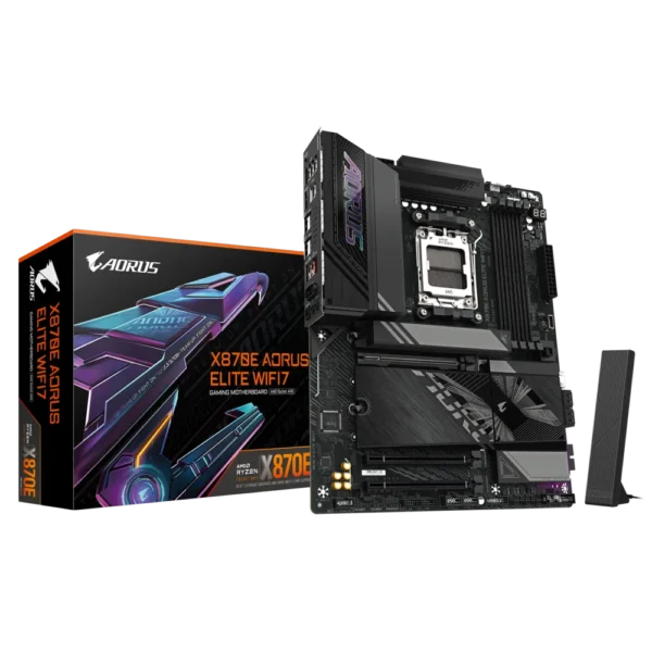 GIGABYTE X870E AORUS Elite WIFI7 AMD AM5 LGA 1718 Motherboard