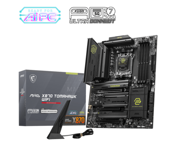 MSI MAG X870 TOMAHAWK WIFI AM5 ATX Gaming Motherboard