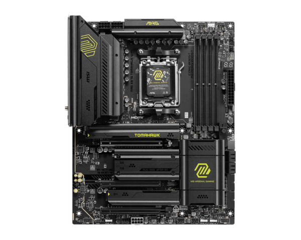 MSI MAG X870 TOMAHAWK WIFI AM5 ATX Gaming Motherboard
