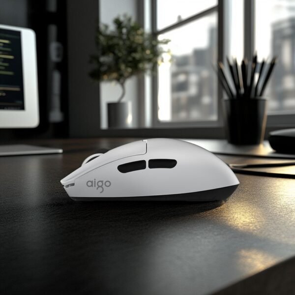Darkflash DFM80 Pro Gaming Mouse, White