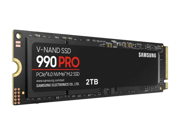 SAMSUNG 990 PRO SSD 2TB PCIe 4.0 M.2 2280 Internal Solid State Hard Drive