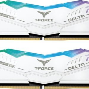 TEAMGROUP T-Force Delta RGB DDR5 32GB RAM Kit (2x16GB) 7200MHz CL34