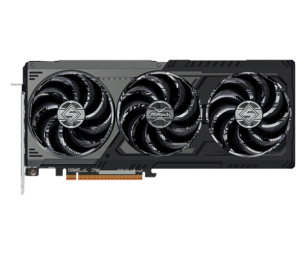 ASROCK AMD Radeon™ RX 9070 XT Steel Legend 16GB, BLACK