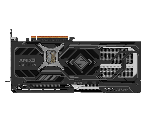 ASROCK AMD Radeon™ RX 9070 XT Steel Legend 16GB, BLACK