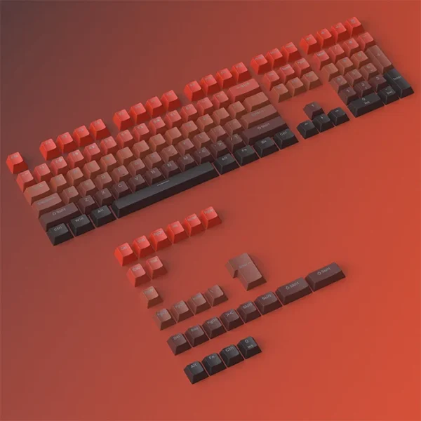 Keycap Set Gradient RED