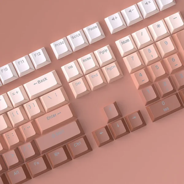 Keycap Set Gradient Blush 