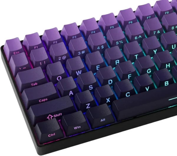 Keycap Set Gradient Purple