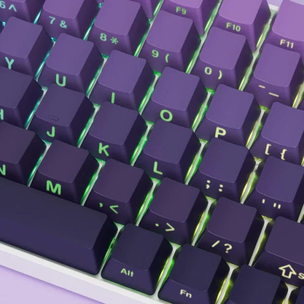 Keycap Set Gradient Purple