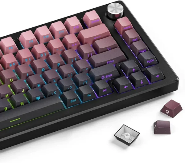 Keycap Set Gradient Pink