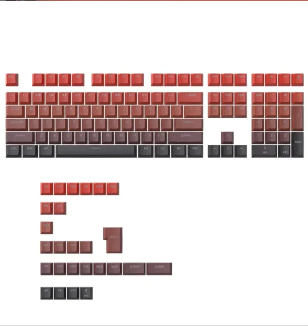 Keycap Set Gradient RED