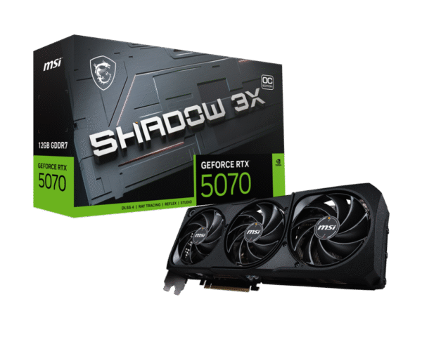 MSI GeForce RTX™ 5070 12G SHADOW 3X OC