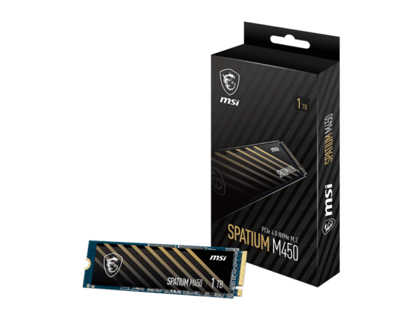 MSI SPATIUM M450 PCIe 4.0 NVMe M.2 1TB