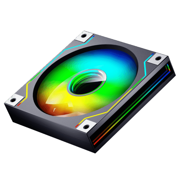 Darkflash DM20 ARGB Cooling Fan – BLACK