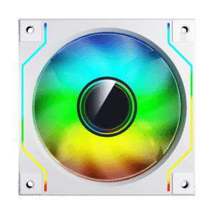 Darkflash DM20 ARGB Cooling Fan – WHITE