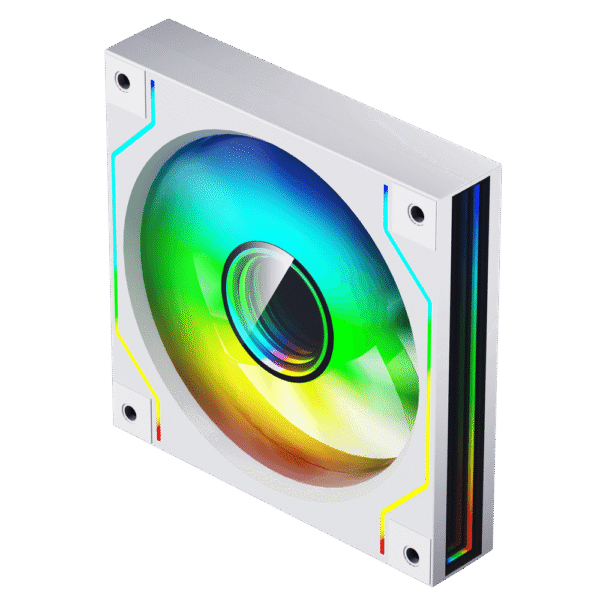 Darkflash DM20 ARGB Cooling Fan – WHITE