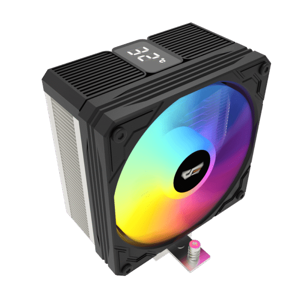Darkflash M400 Digital Display Tower CPU Cooler – BLACK