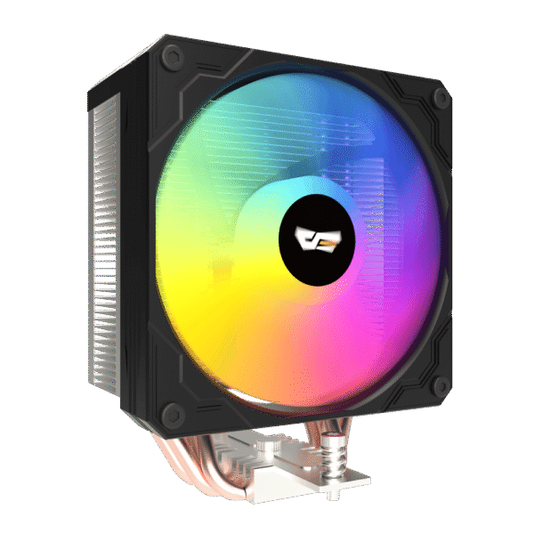 Darkflash M400 Digital Display Tower CPU Cooler – BLACK