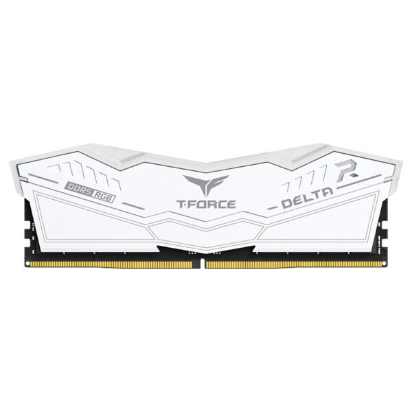 TEAMGROUP DELTA RGB DDR5 DESKTOP MEMORY 32GB(2x16GB) 6000MHz CL38, WHITE