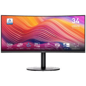 MSI Modern MD342CQP 34" 1440p HDR 120Hz Ultrawide Curved Monitor