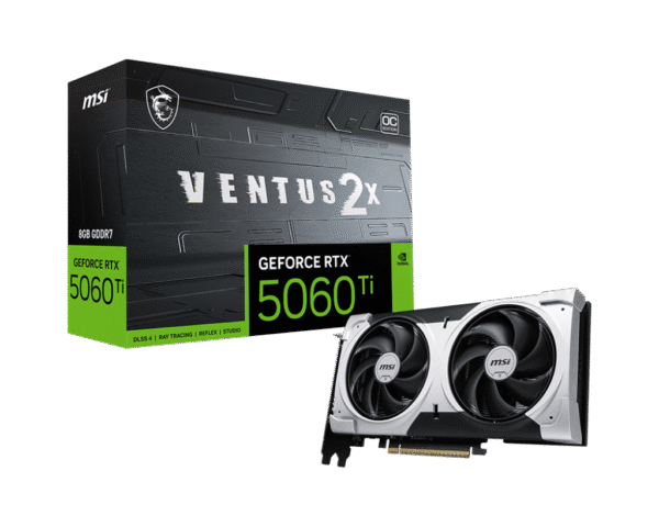 MSI GeForce RTX™ 5060 Ti 8G VENTUS 2X OC PLUS