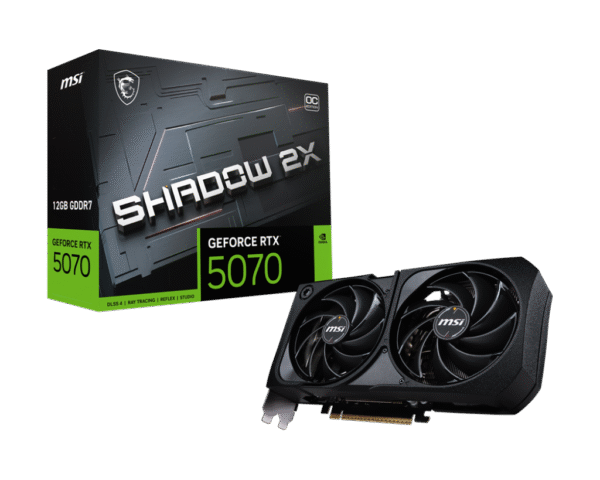 MSI GeForce RTX™ 5070 12G SHADOW 2X OC