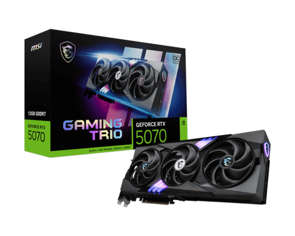 MSI GeForce RTX™ 5070 12G GAMING TRIO OC