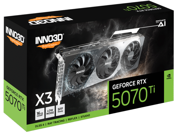 INNO3D GeForce RTX™ 5070 TI X3 OC 16GB GDDR7