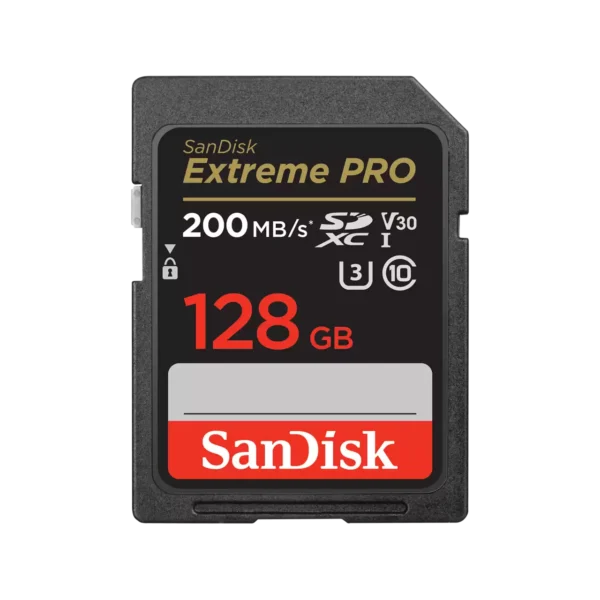 SanDisk 128GB Extreme PRO SDHC™ And SDXC™ UHS-I Card 
