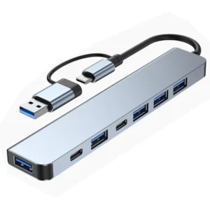 HUB USB Type-C 7-port 