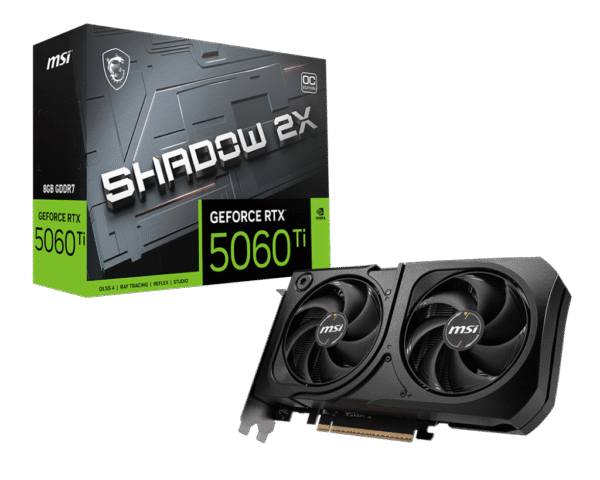 MSI GeForce RTX™ 5060 Ti 8G SHADOW 2X OC PLUS