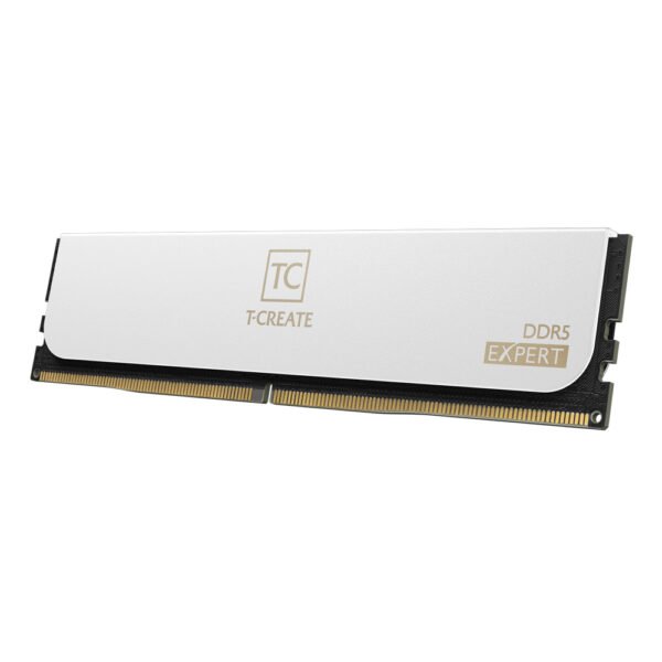TEAMGROUP EXPERT DDR5 DESKTOP MEMORY 32GB(2x16GB) 6000MHz, CL38, 1.25V, WHITE