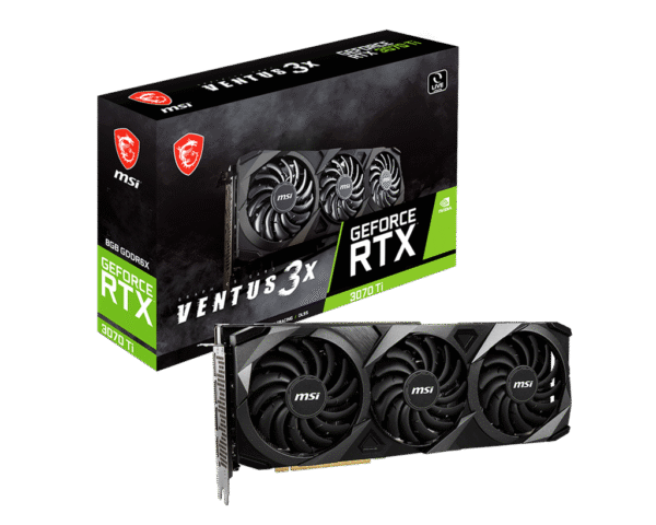 MSI Gaming GeForce RTX 3070 Ti VENTUS 3X 8G OC GDRR6X