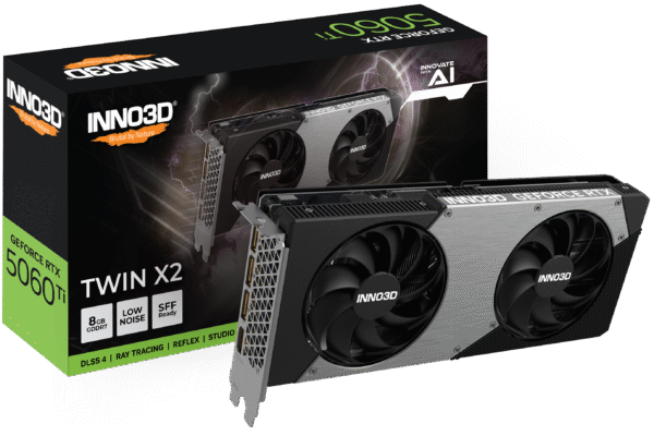 INNO3D GeForce RTX™ 5060 Ti 8GB TWIN X2