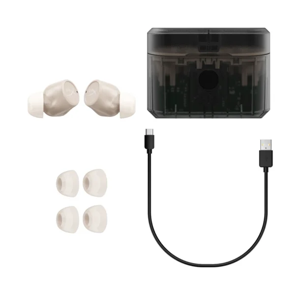 HyperX Cirro Buds Pro True Wireless Earbuds, TAN